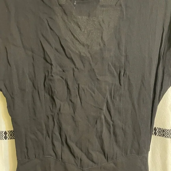 Pier 1 Black Maxi Dress with Button Detail - Picture 11 of 16